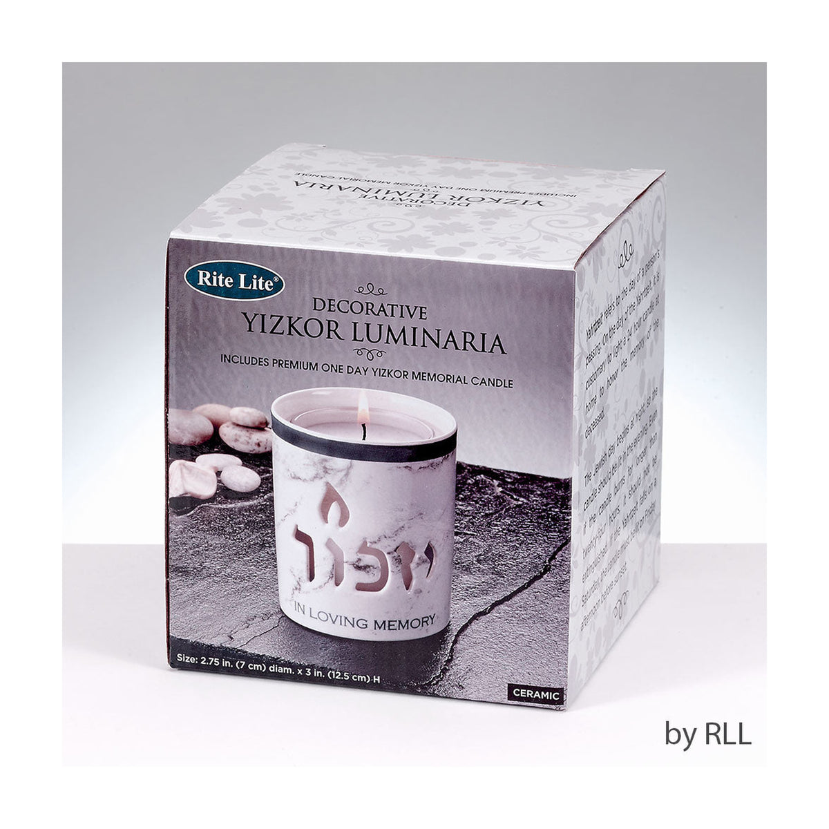 Ceramic Memorial Candle Holder