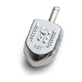 Medium Plastic Dreidels, Silver