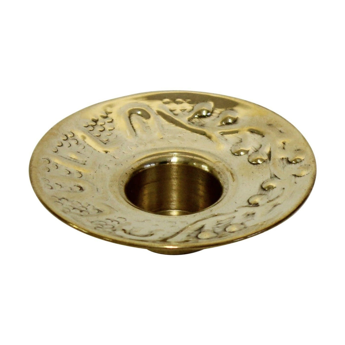 Brass Drip Cup - With Design