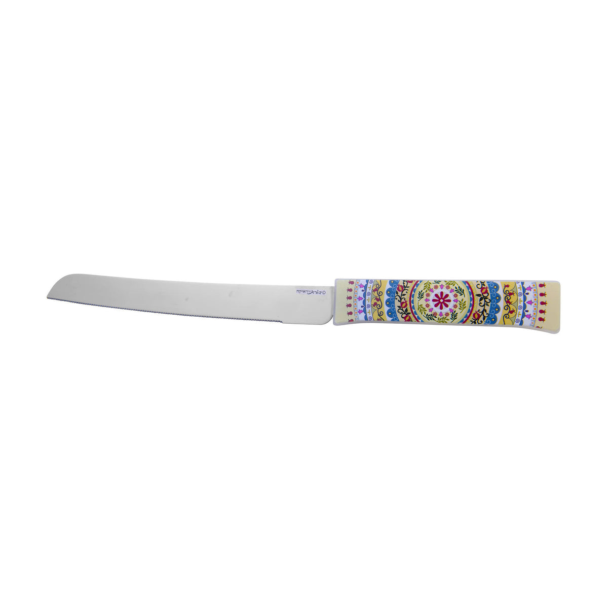Challah Knife, Glass Handle