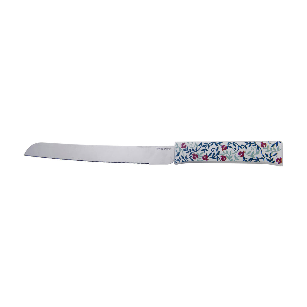 Challah Knife, Glass Handle