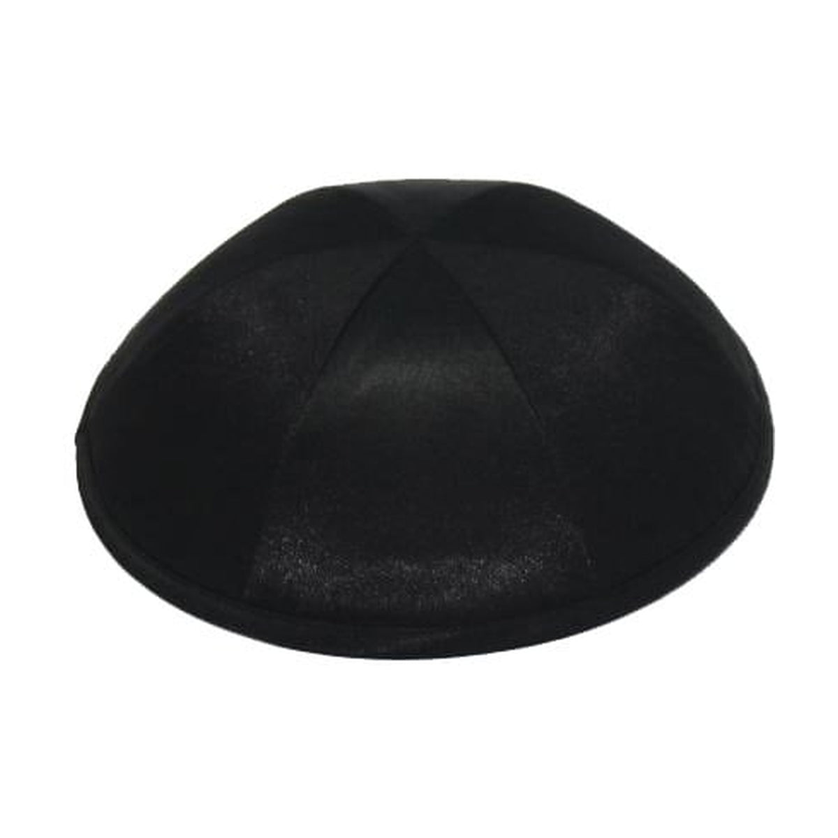 Deluxe Black Satin Kippah