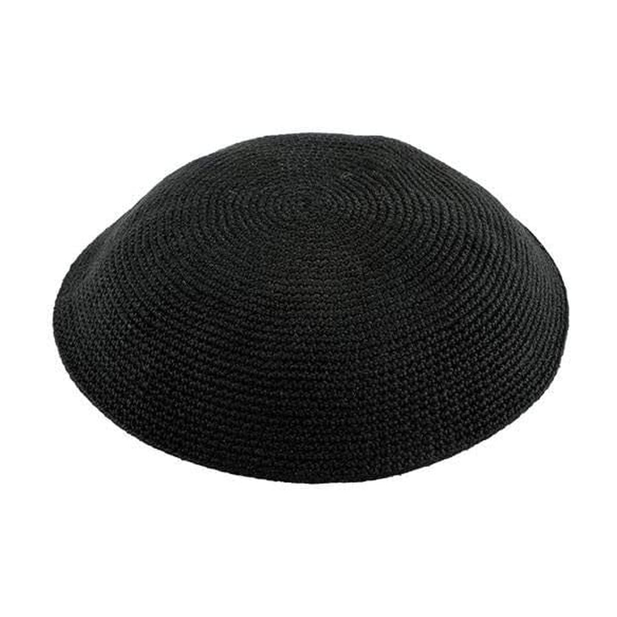 Kippah, Black DMC, 13cm