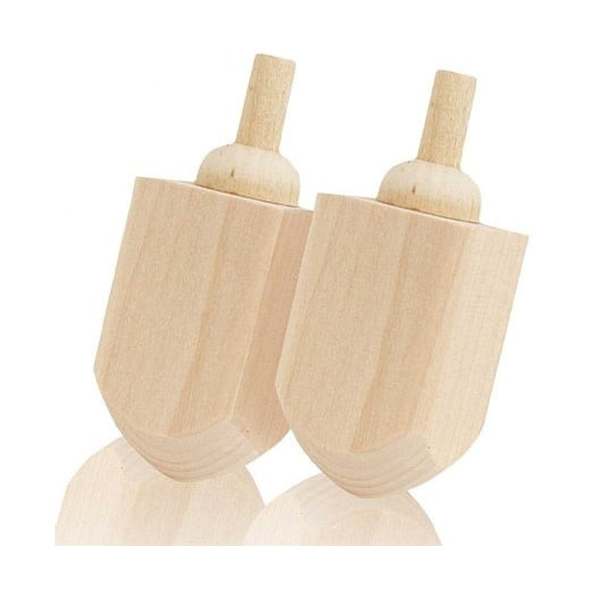 Large Blank Wood Dreidels