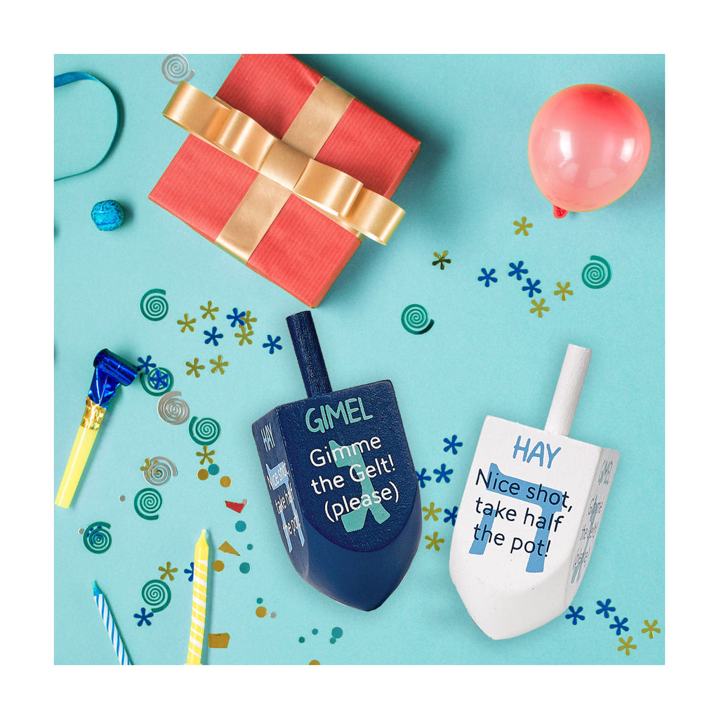 'Dreidels with Personality' Set