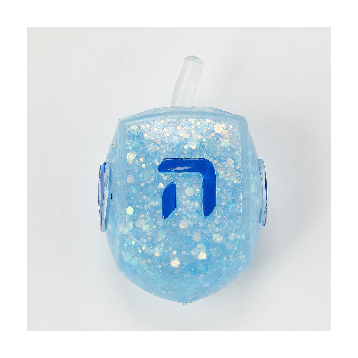 Squish Dreidel, Iridescent Glitter