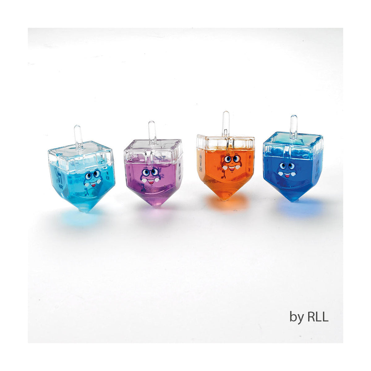Large Dreidels with Gel Putty