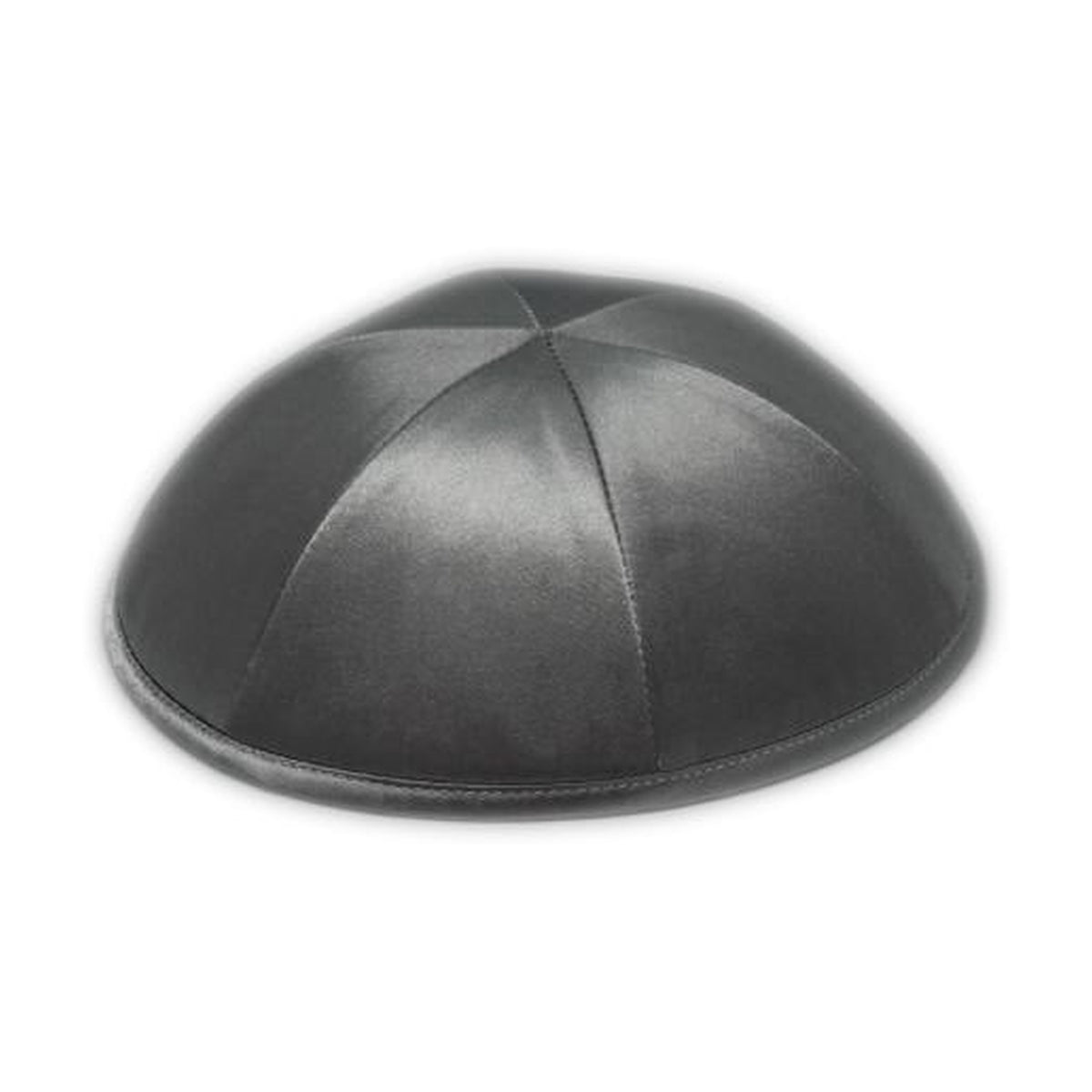 Dark Grey Deluxe Satin Kippah