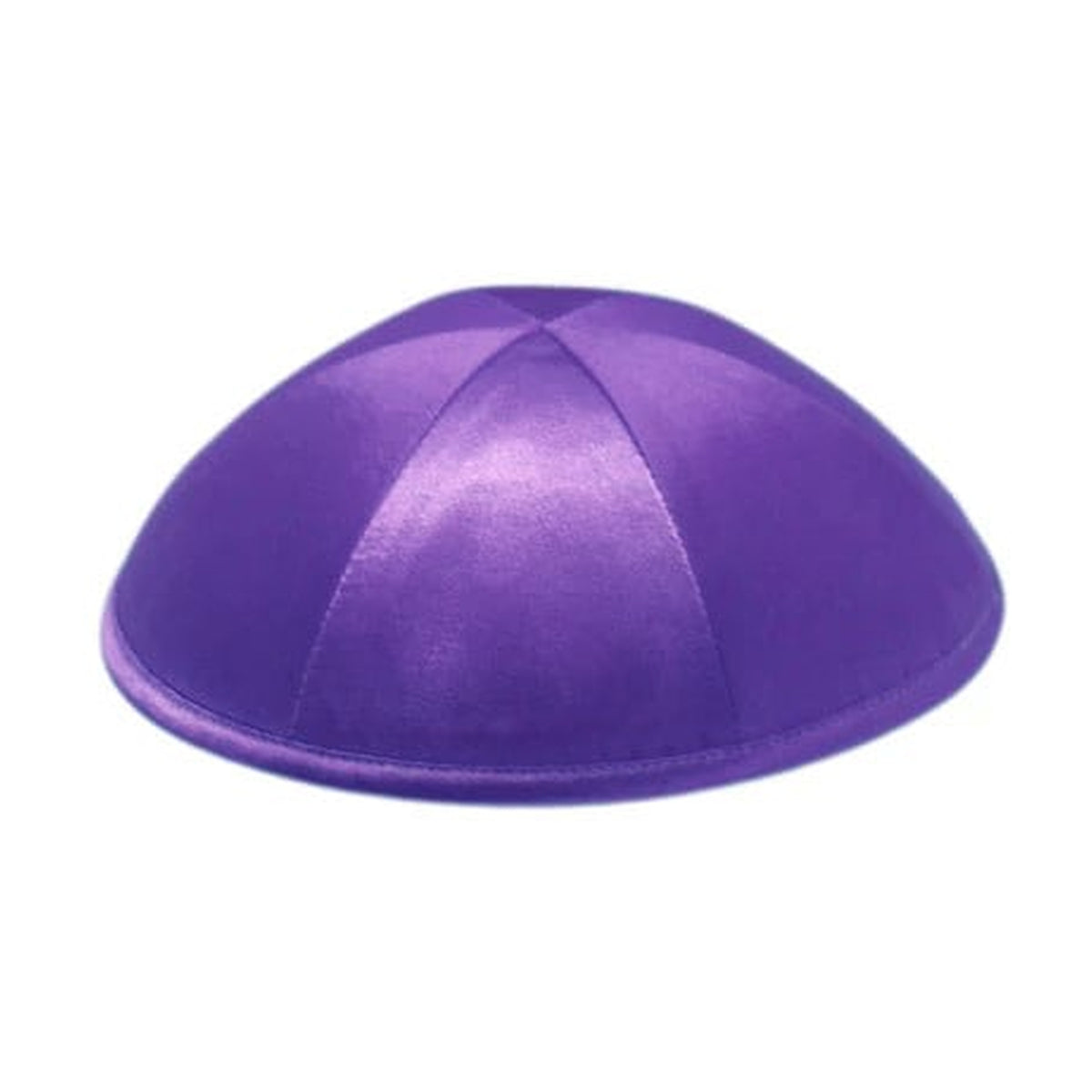 Dark Purple Satin Kippah