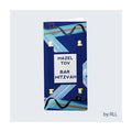 Bar Mitzvah Money Holder Card Navy Blue Torah