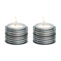 Tealight Candlesticks, Modern, Shades of Grey