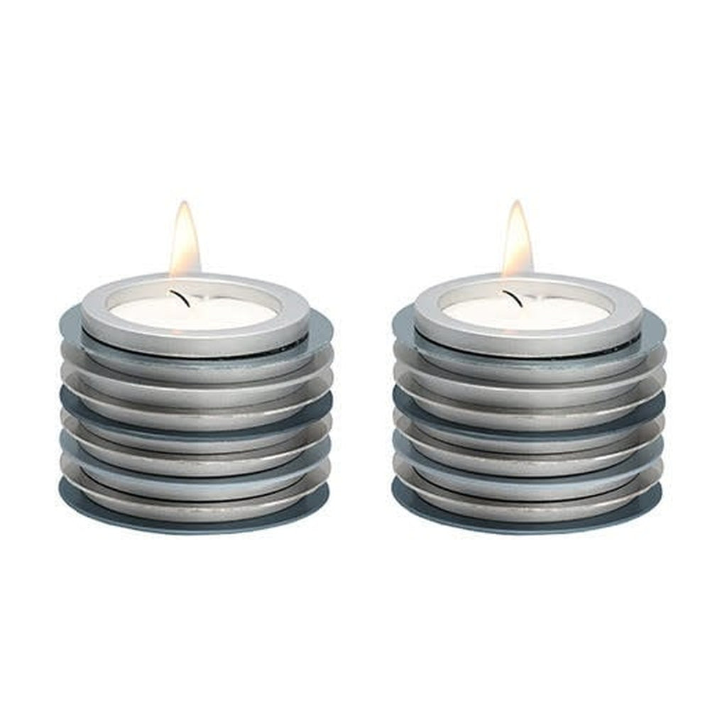 Tealight Candlesticks, Modern, Shades of Grey