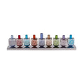 Dreidel Menorah with Laser Cut Aluminum Detail, Multicolour