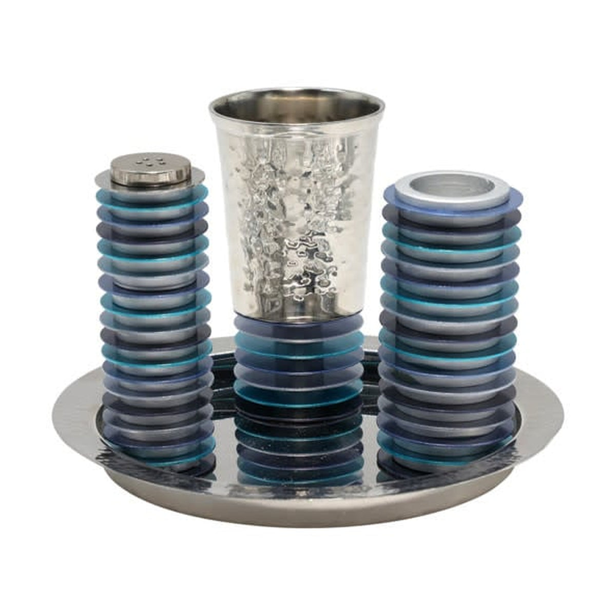 Havdallah Set, Modern, Shades of Blue