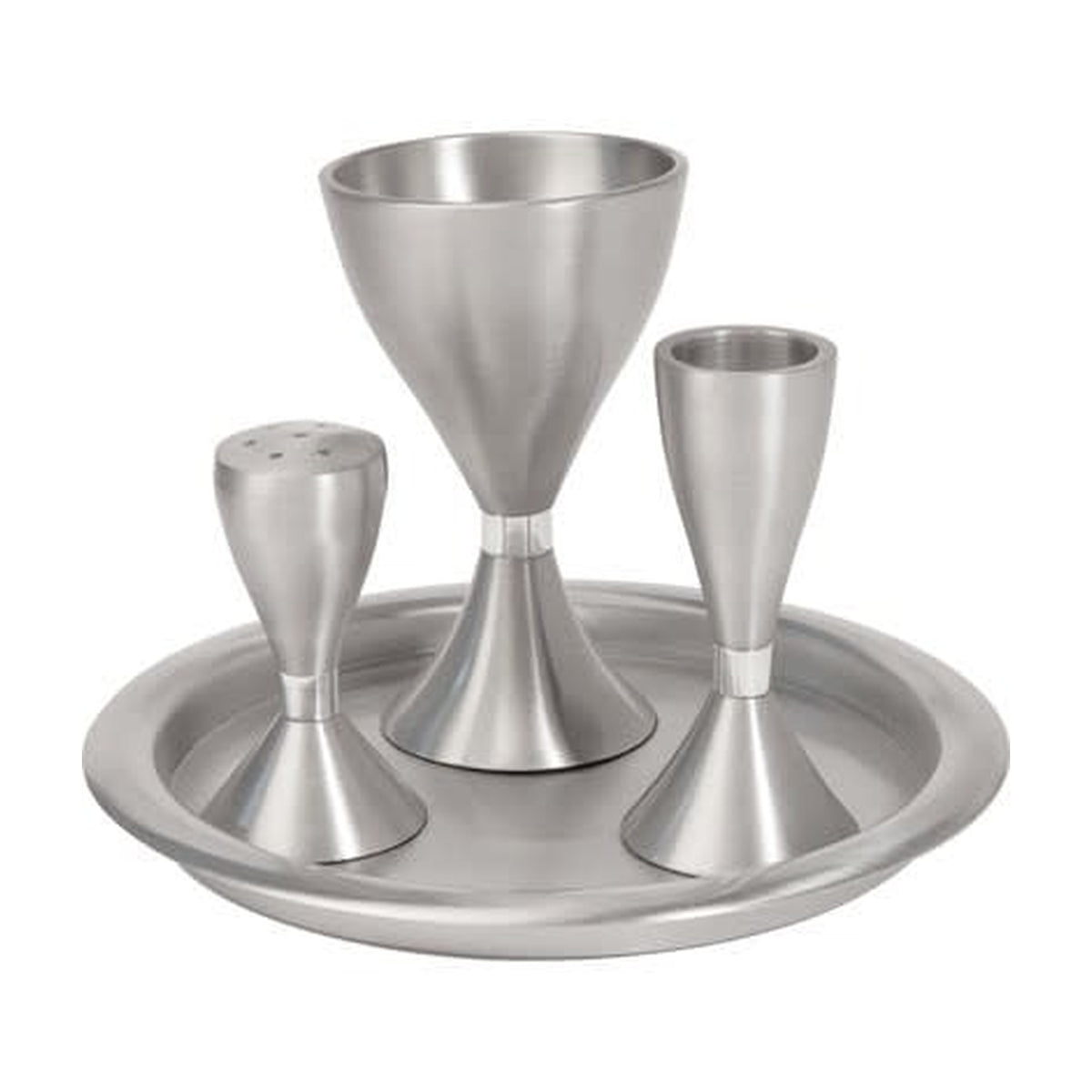 Havdallah Set, Aluminum, Silver Colour