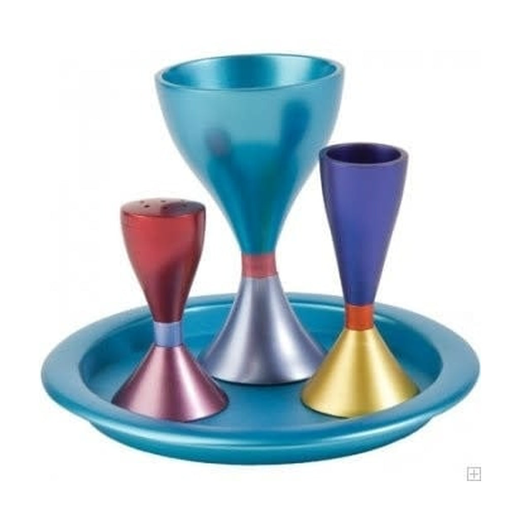 Havdallah Set, Aluminum, Multicolour