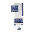 Tallit with Bag, Embroidered