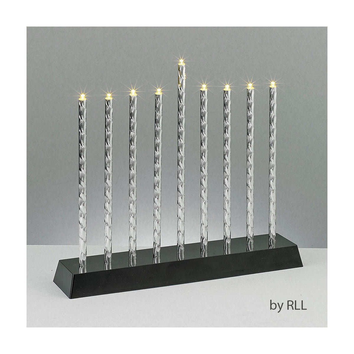 Diamond Cut LED Menorah