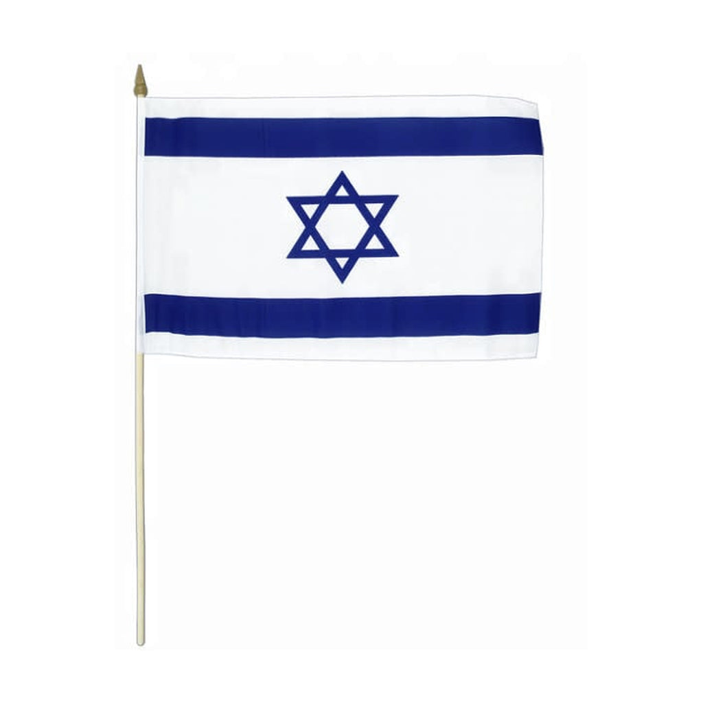Handheld Israeli Flag, 6x9 Inch