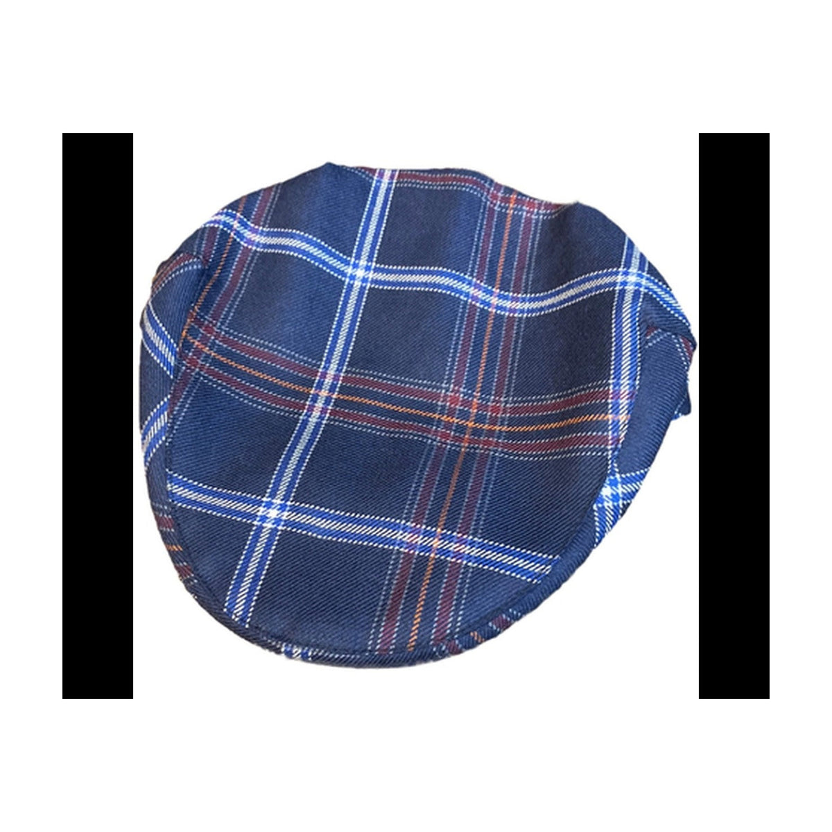 Jewish Tartan Flat Cap, Size L