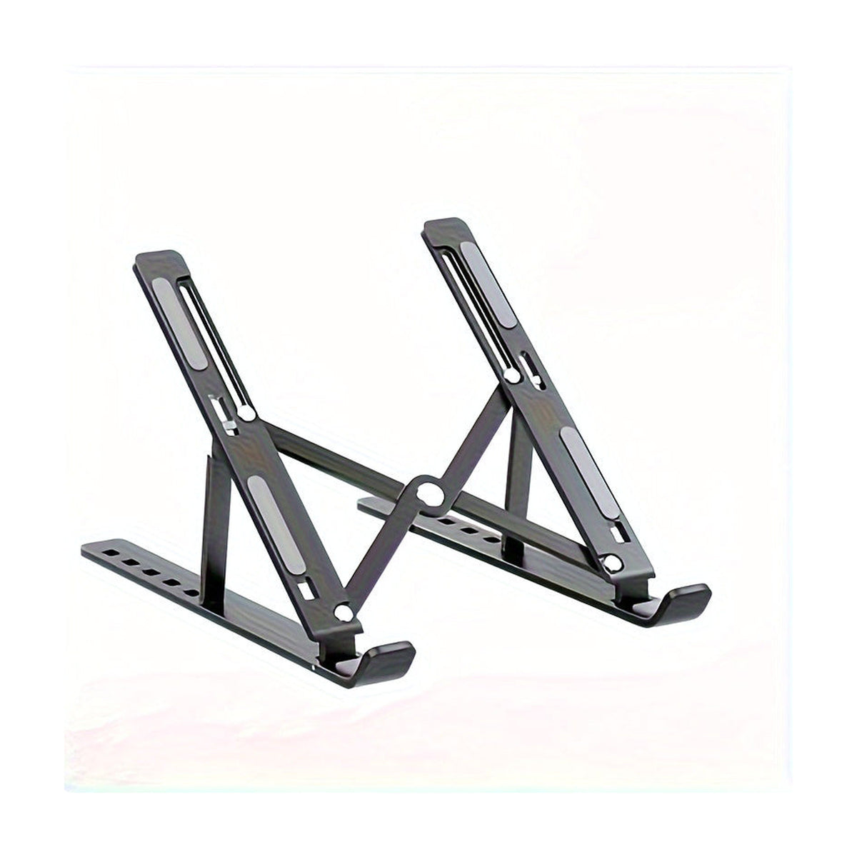Compact Folding Shtender, Black Aluminum