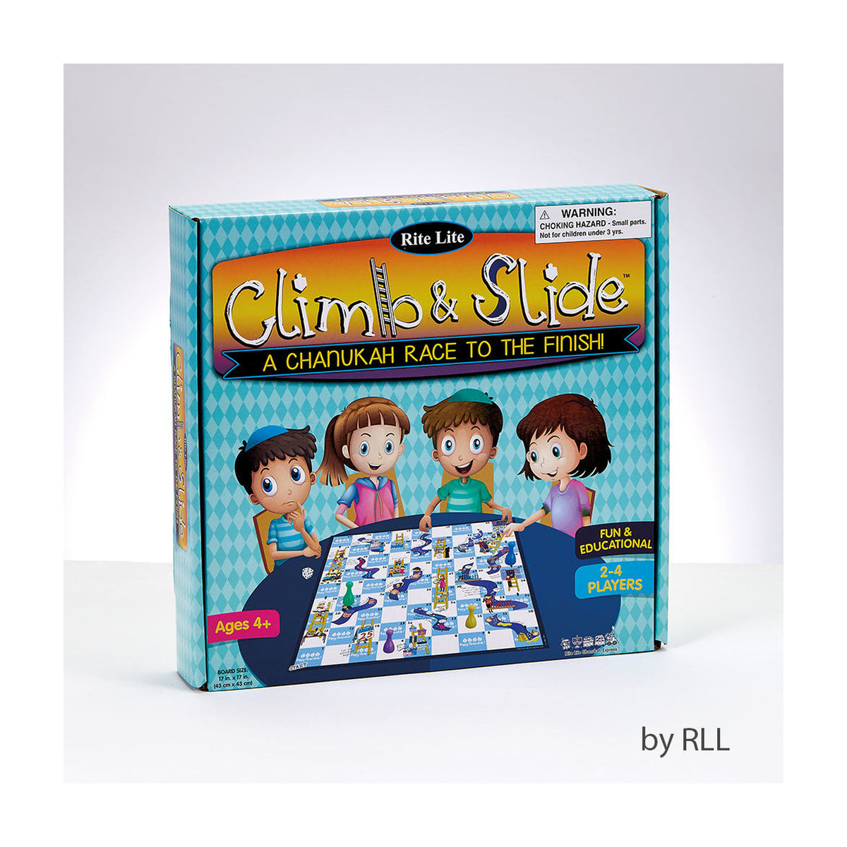 "Climb & Slide™" Game, A Chanukah Race to the Finish