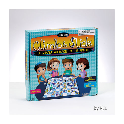 "Climb & Slide™" Game, A Chanukah Race to the Finish