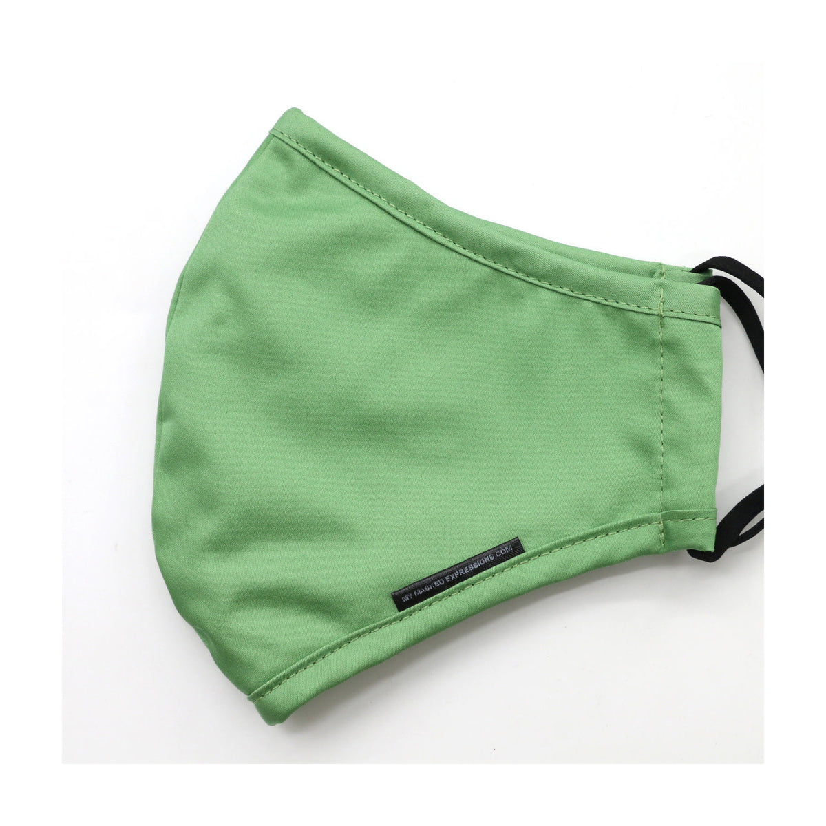 Adult Size Mask, Spearmint Green Cotton
