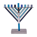Rambam Style Menorah, Aluminum