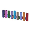 Standing Squares Menorah, Aluminum