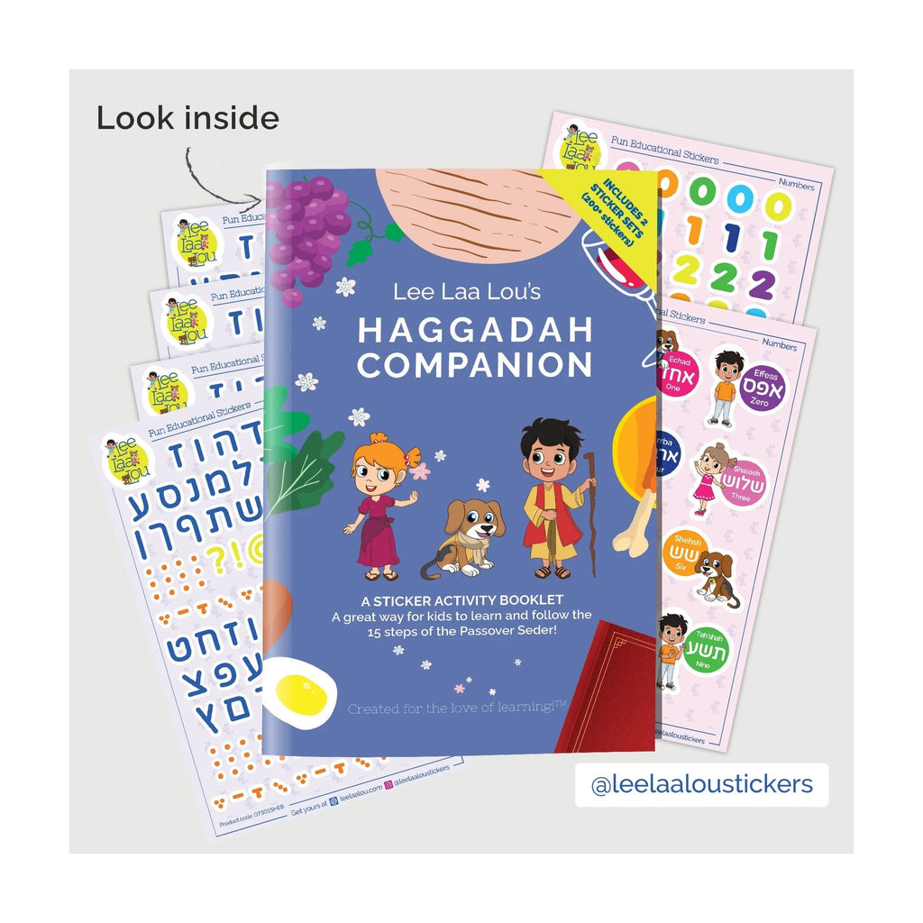 Haggadah Companion - Stickers and Activity Booklet