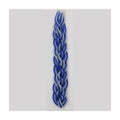 Braided Havdalah Candle Bees Wax Blue/White - 13.5" H