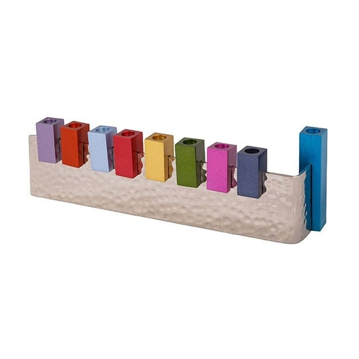 L-Shaped Menorah, Aluminum
