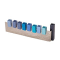 L-Shaped Menorah, Aluminum
