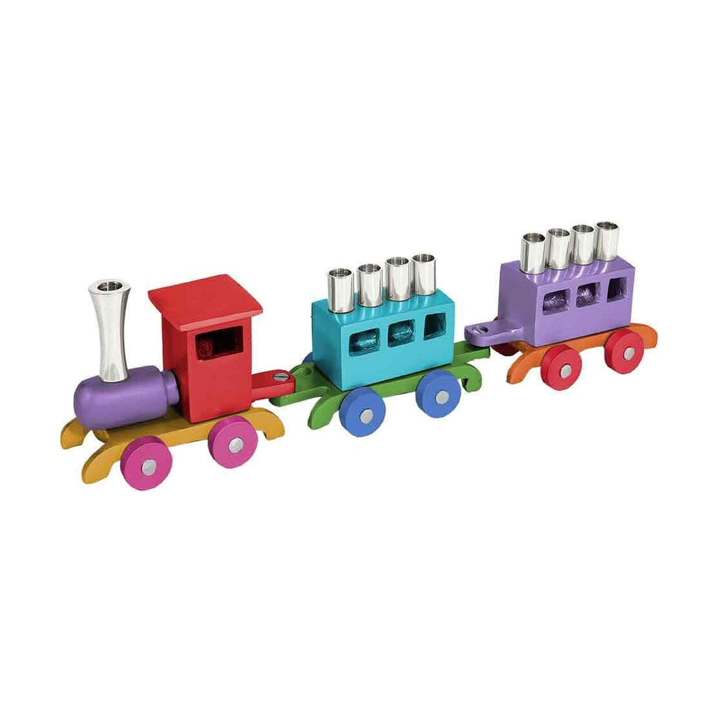 Train Menorah, Multicolour