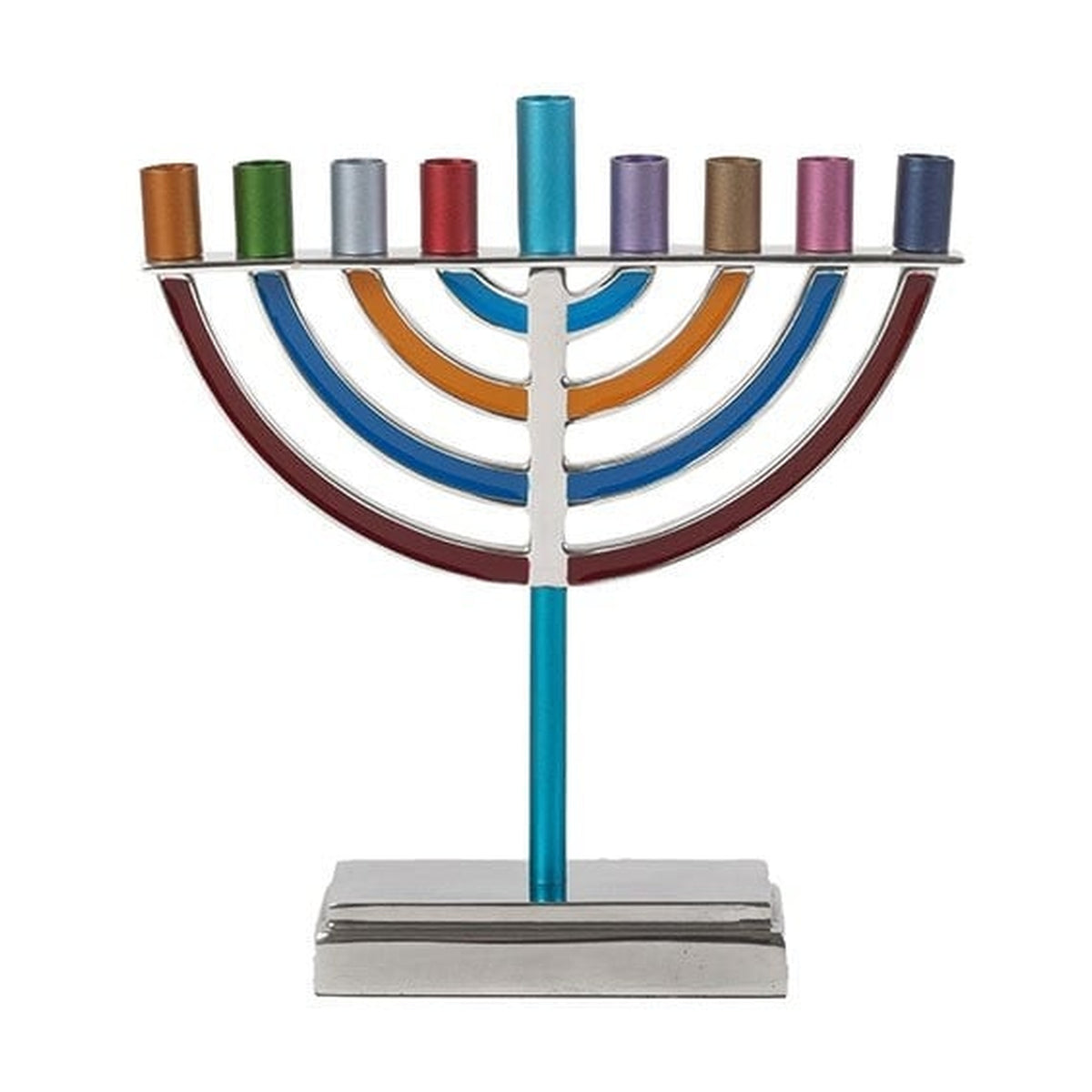 Large Classic Menorah, Aluminum