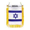 Israel Car Mirror Flag