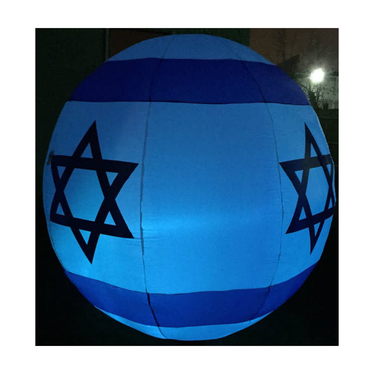 6-Foot Inflatable Star of David Ball