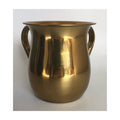 Washing Cup, Anodized Stainless Steel, Gold