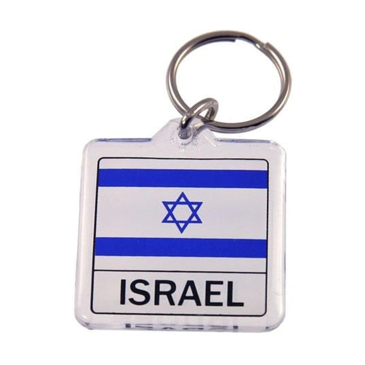 Israel Flag Keychain