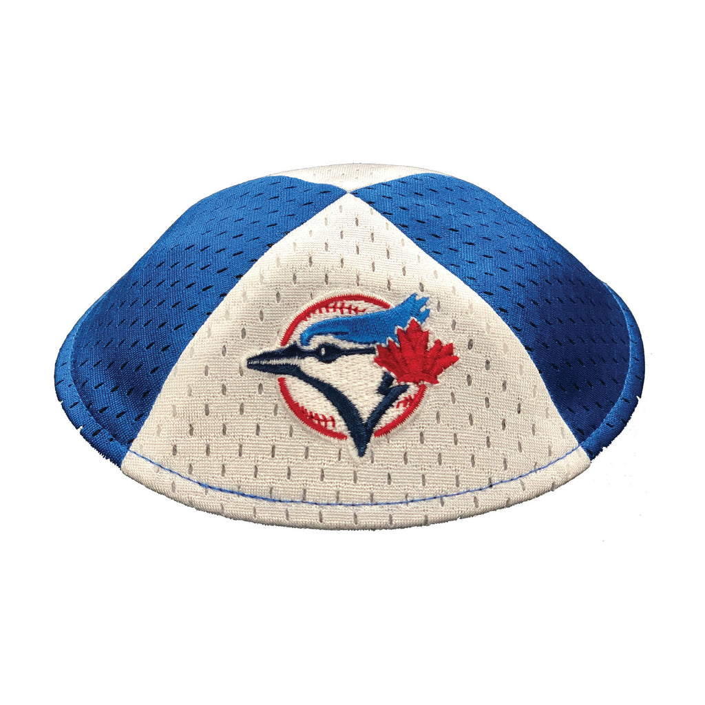 Sport Mesh Kippah, Toronto Blue Jays Blue/White
