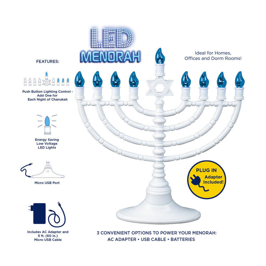 LED Menorah
