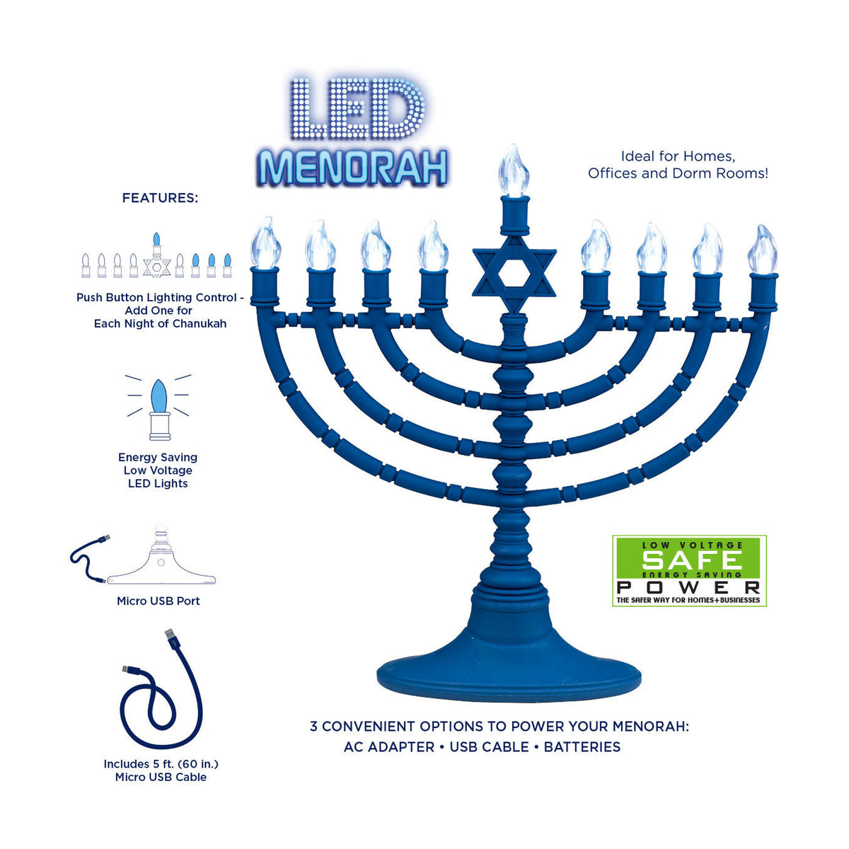 LED Menorah