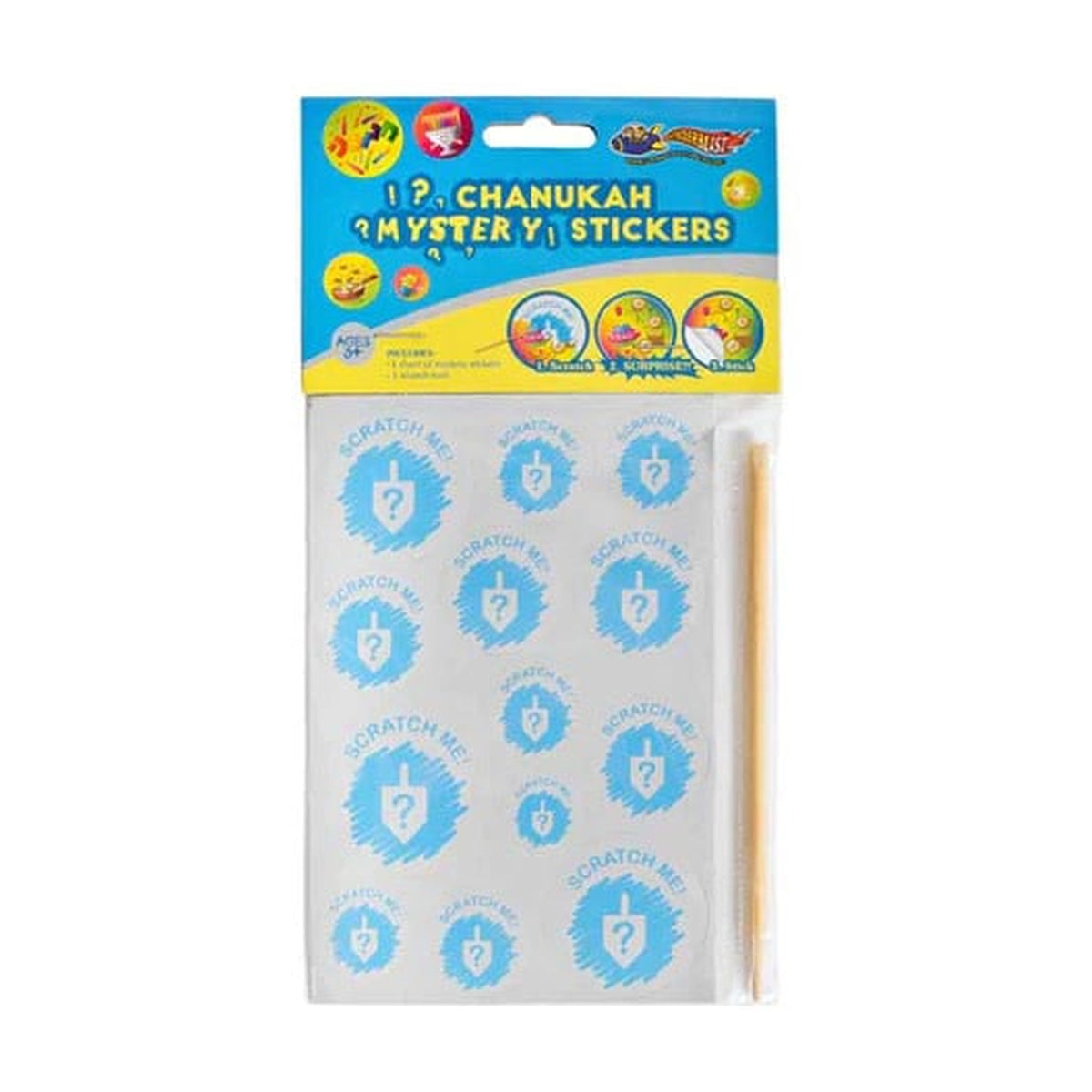Chanukah Mystery Stickers