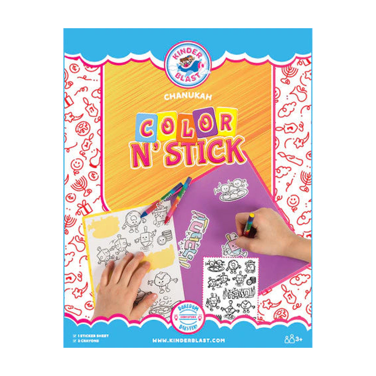 Chanukah Colour 'n Stick