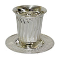 Kiddush Cup with Tray, Nickel