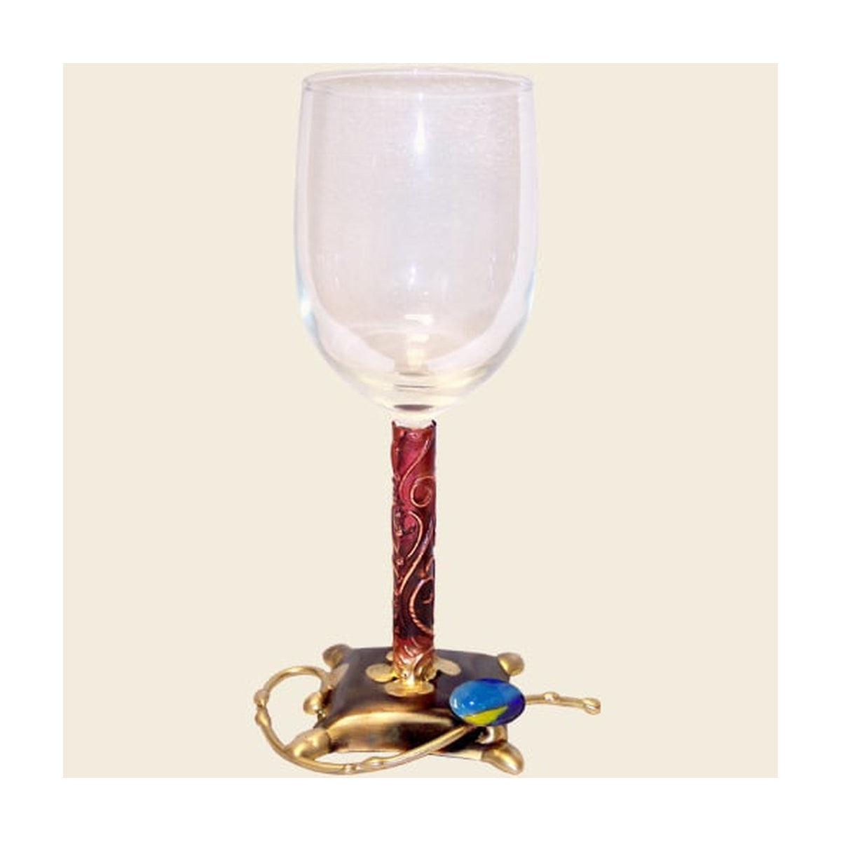 Kiddush Cup, Embossed Stem