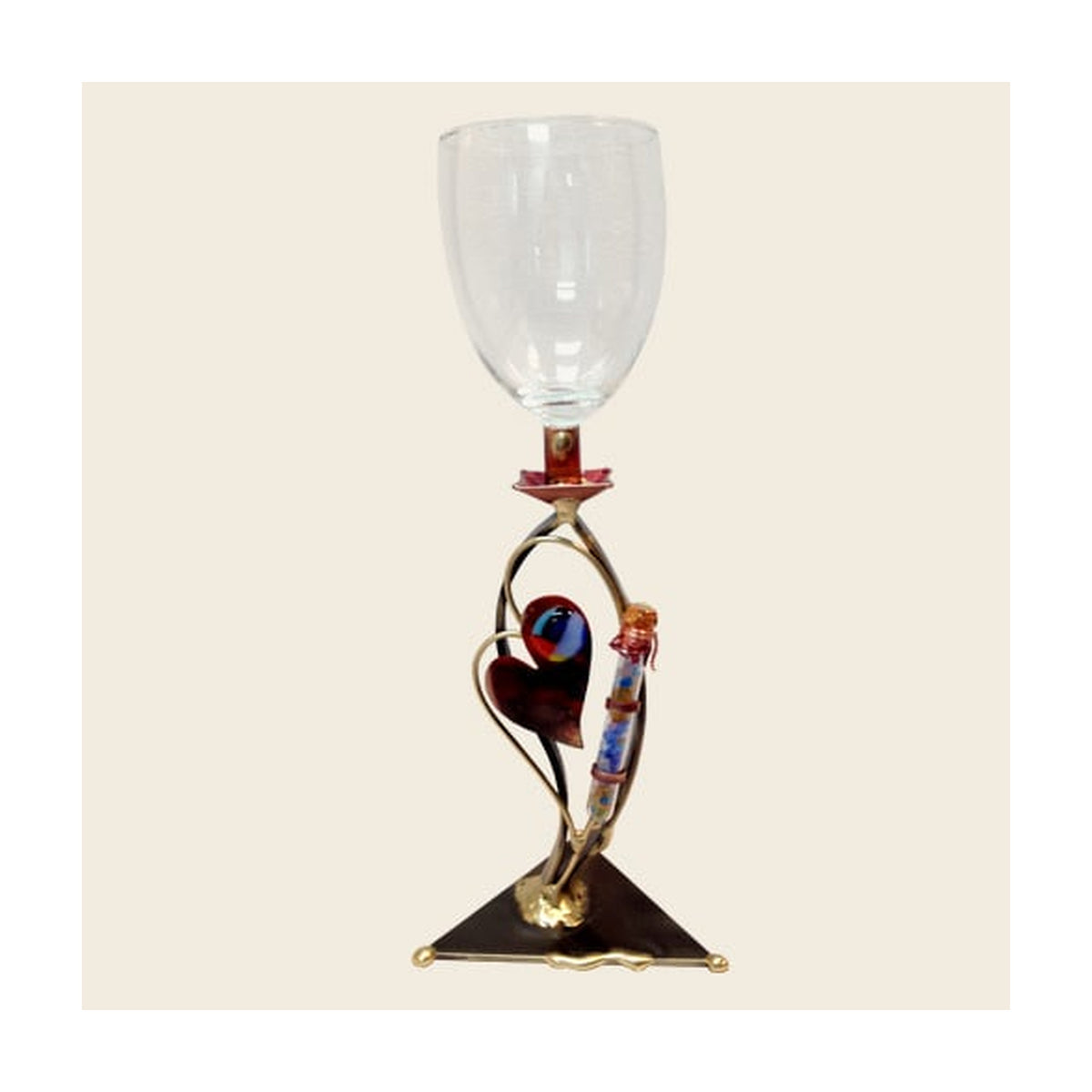Wedding Glass Kiddush Cup