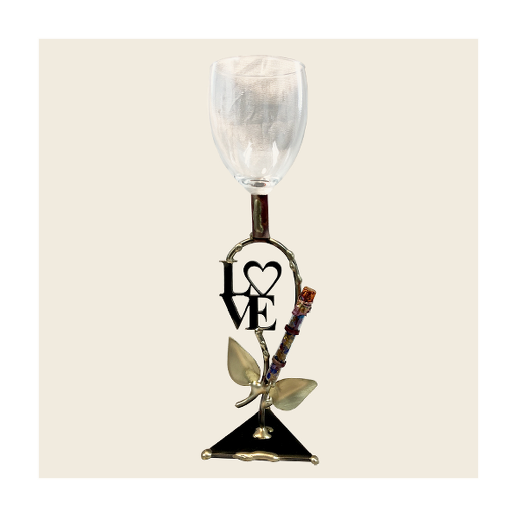 Wedding Glass Kiddush Cup
