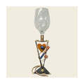 Wedding Glass Kiddush Cup